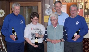 Picture of winning team from afternoon session, 19KB